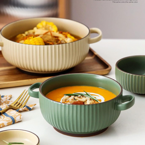 Nordic Bowl 1pc Assorted Colors Crockery