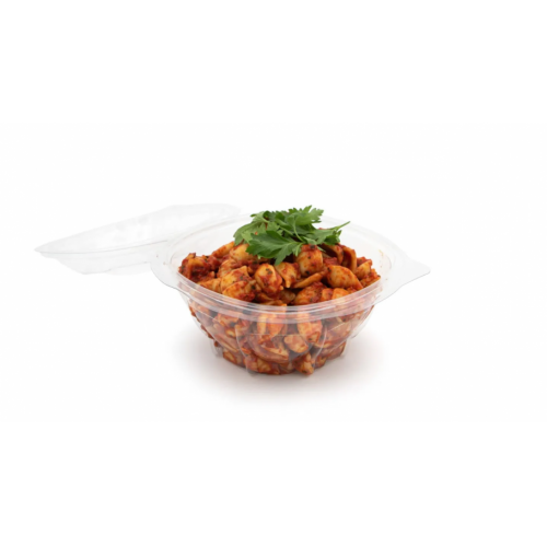 Disposables Round Hinged Salad Bowl 150Ml 1set x 50Pcs